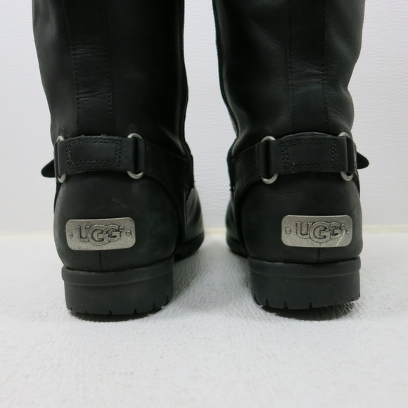 UGG Gershwin Australia Leather Warm Winter Boot 9 - Picture 7 of 8